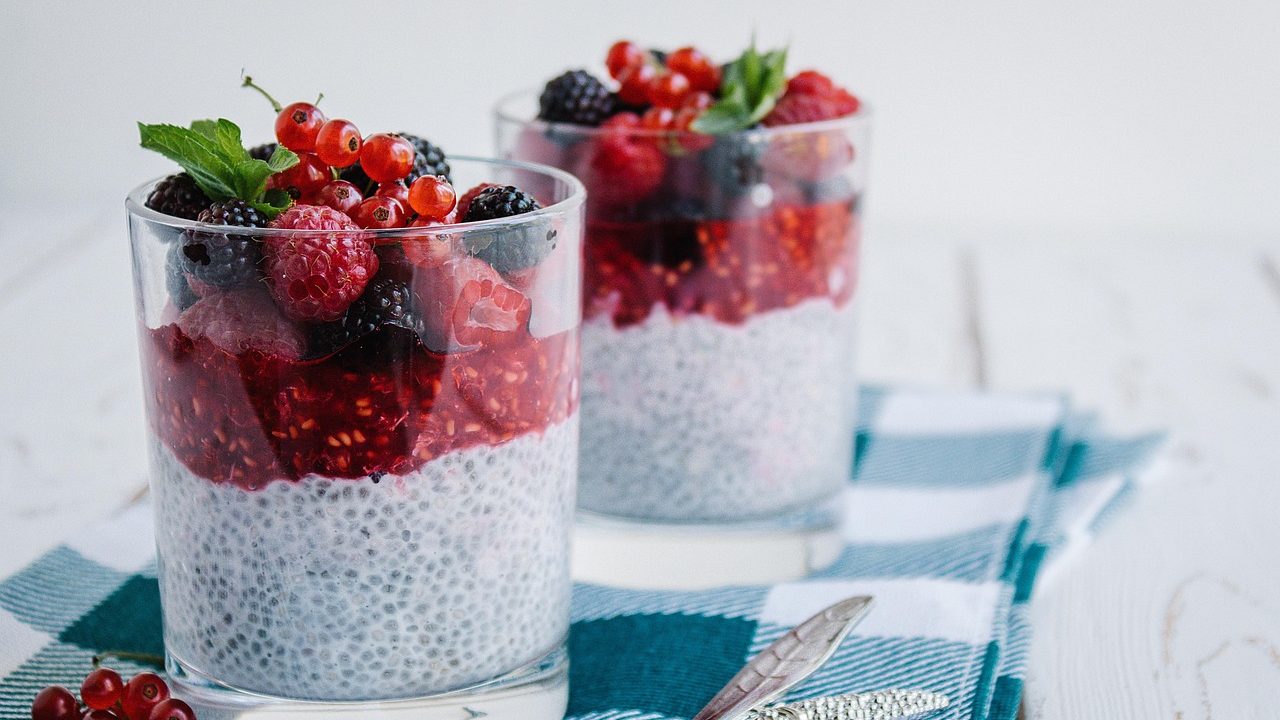 Chia sėklų pudingas