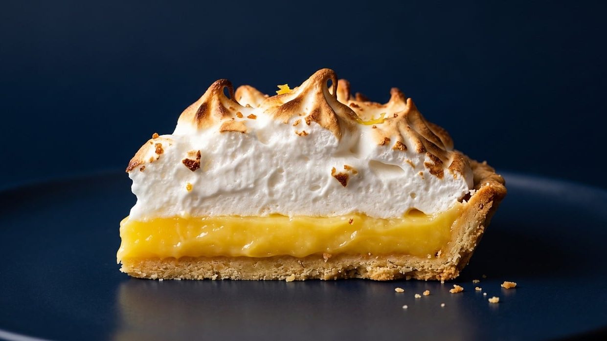 Citrinų pyragas su beze (Lemon meringue pie)